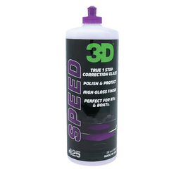 3D® SPEED All in One. Compound, Polish, Wax. 32oz