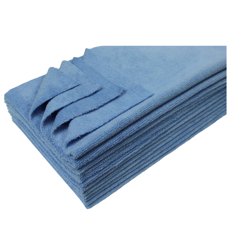 Edgeless premium microfiber towel, 16"x16", 12pk