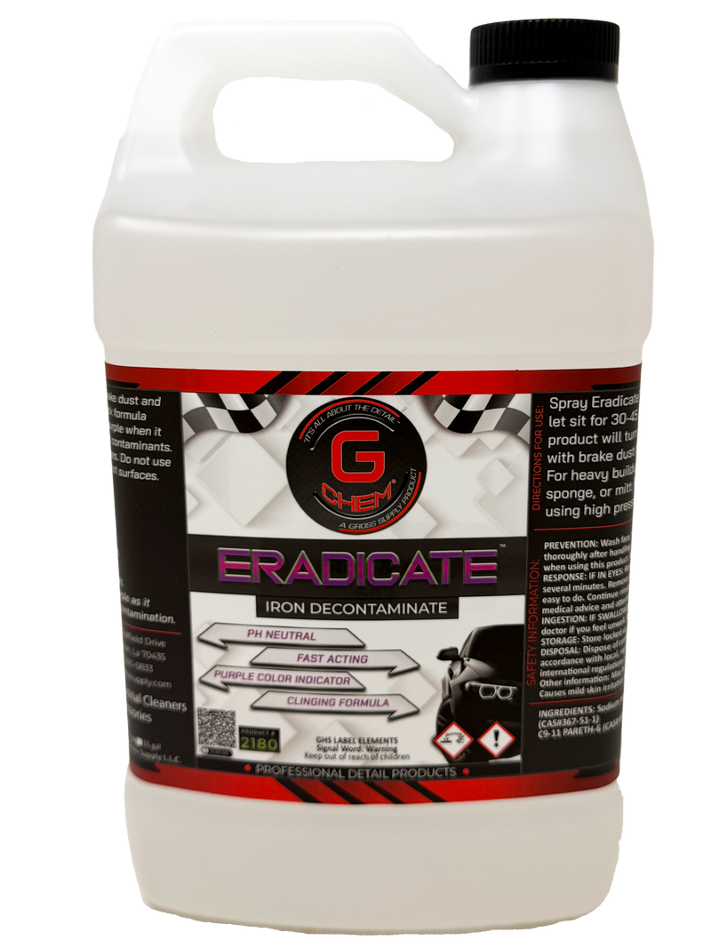 G-Chem™ ERADICATE® iron and brake dust remover