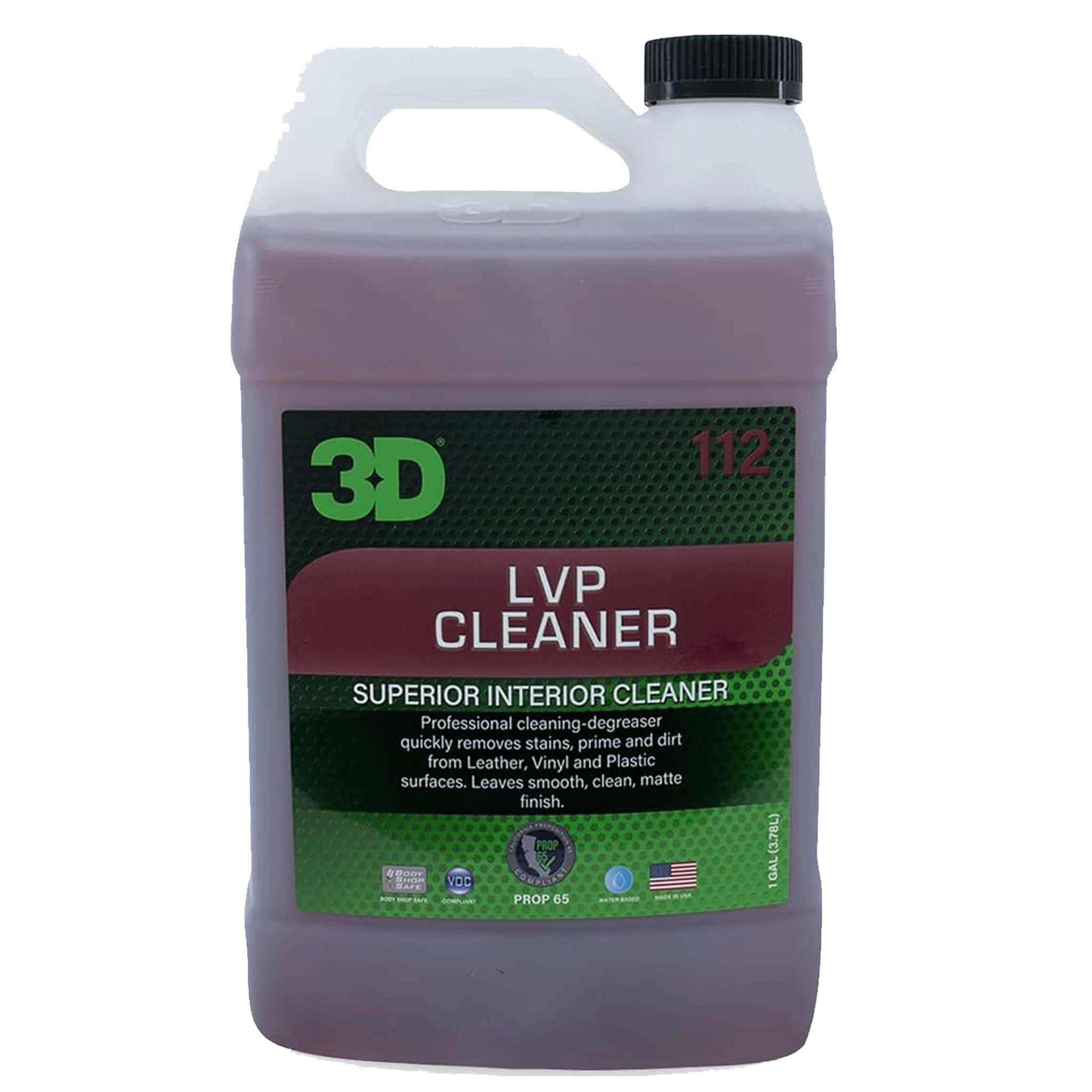 3D® LVP (Leather Plastic Vinyl) Cleaner, 128oz