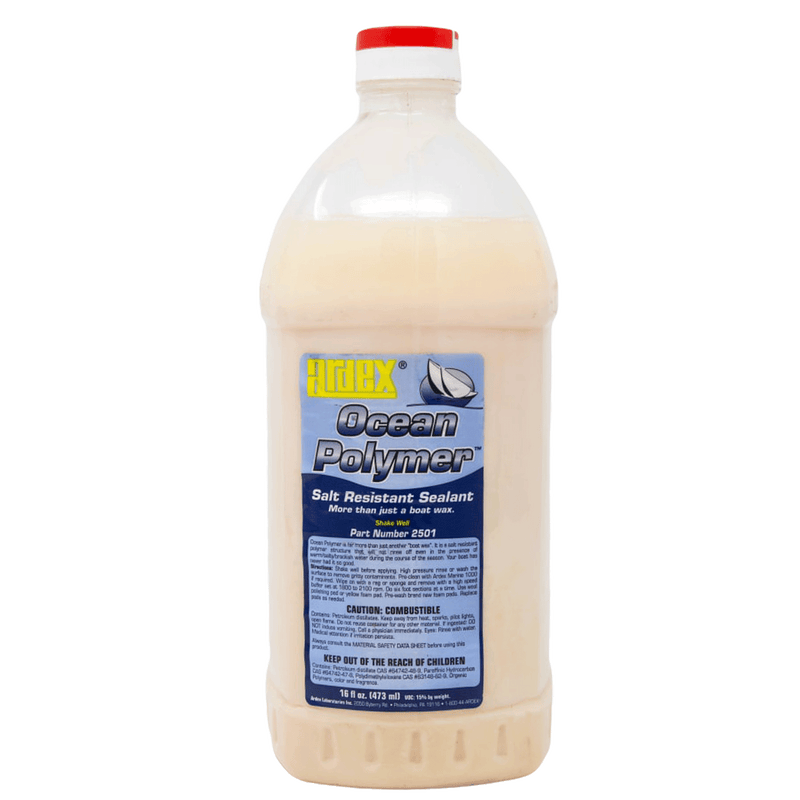 Ardex Labs® OCEAN POLYMER® liquid marine wax and sealant, 32oz