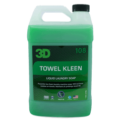 3D TOWEL KLEEN microfiber laundry detergent, 128oz