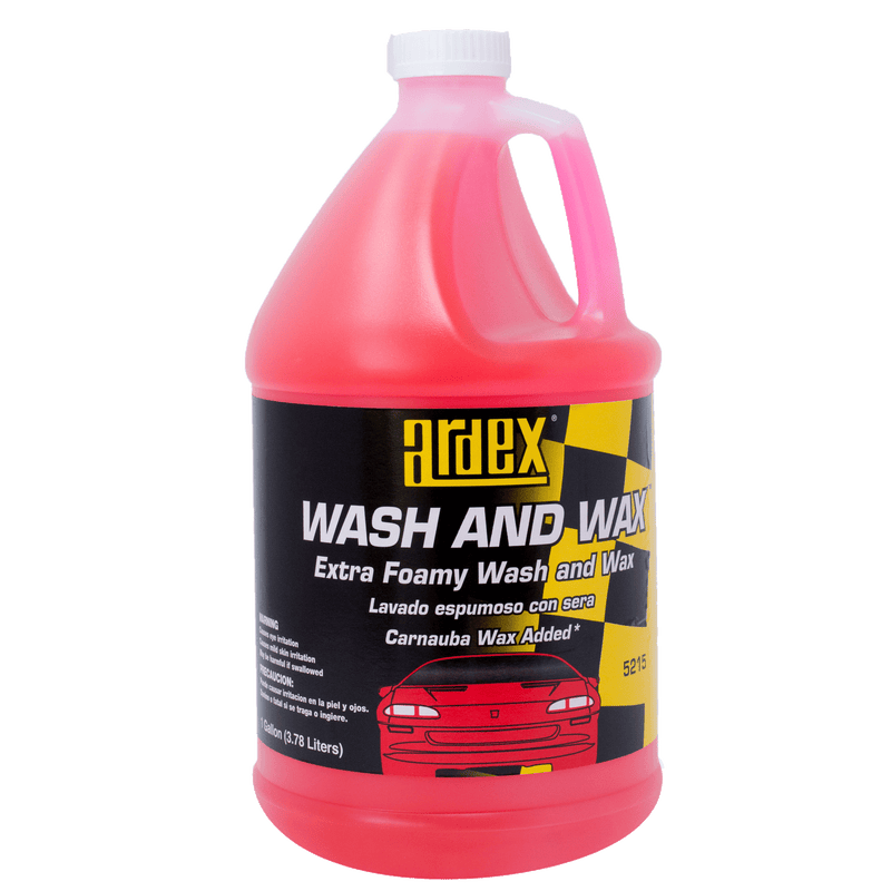 Ardex® Wash and Wax - Extra Foamy Soap, 128oz