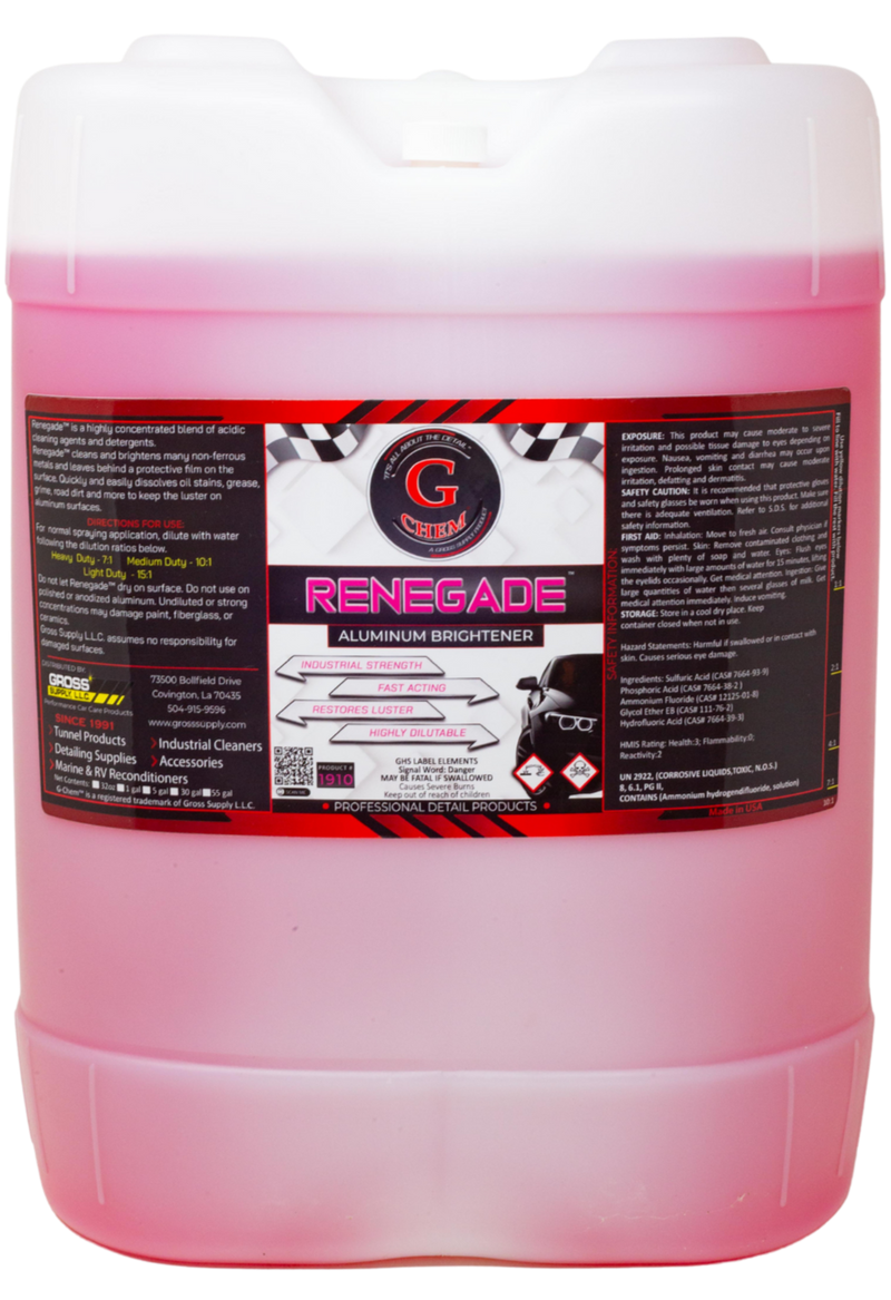 G-Chem® RENEGADE - Premium Aluminum Brightener