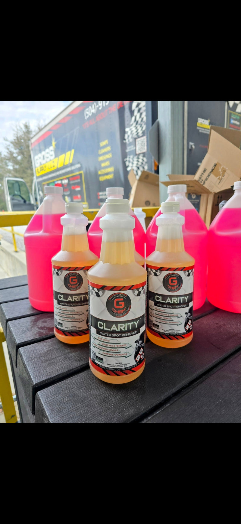 G-Chem® CLARITY hard water spot remover